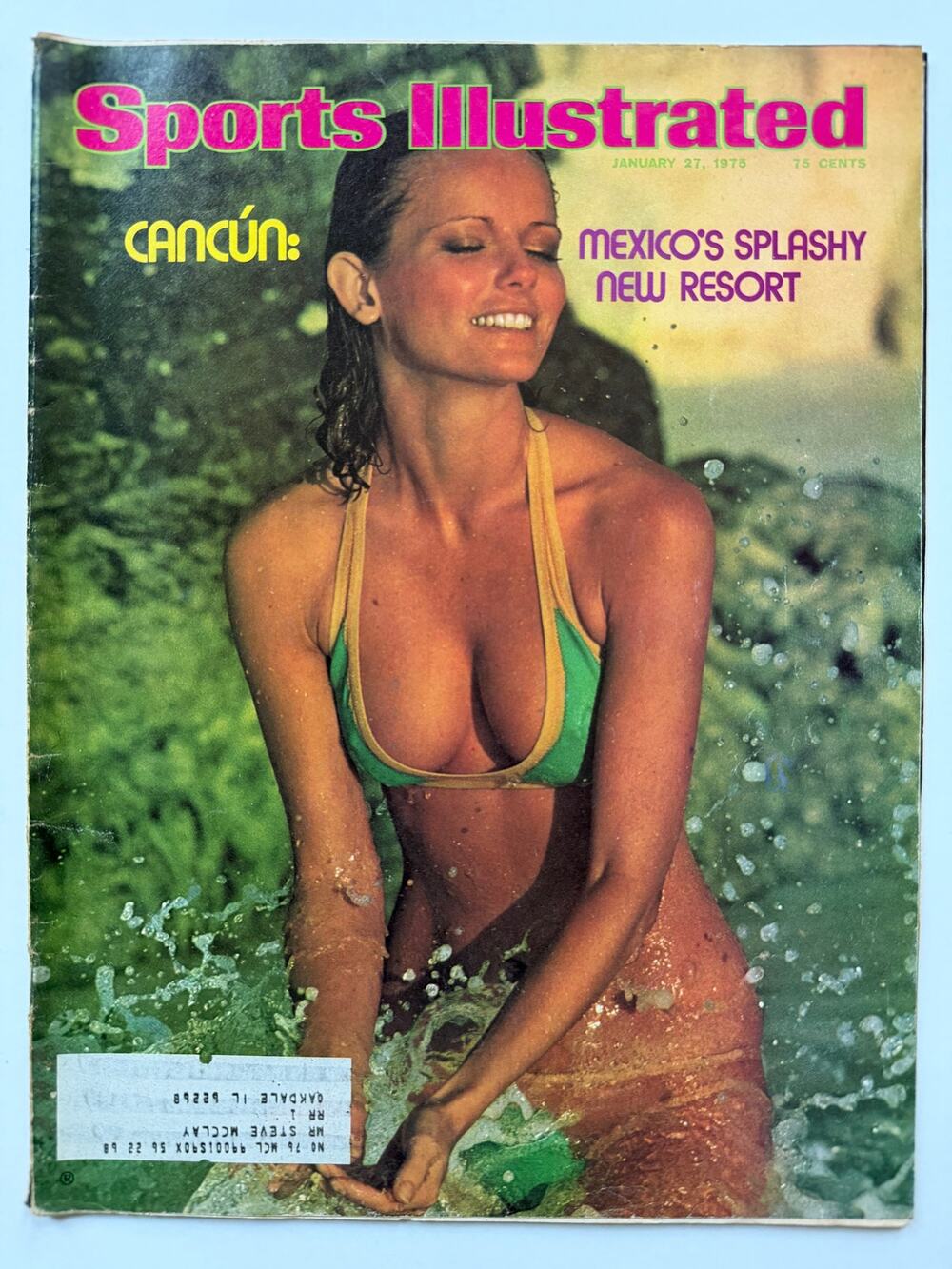 1975 Sports Illustrated Swimsuit Edition Cheryl Tiegs Magazine, Bill Walton, NBA